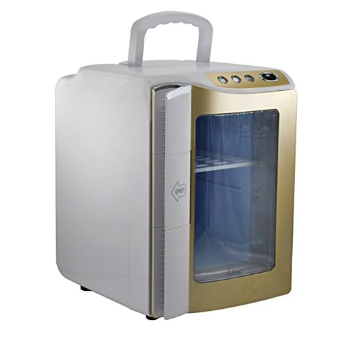 Click Here to See More Images MS car refrigerator - 20L Car Refrigerator Car Dual-use Mini Portable Refrigerator Heating Breast Milk Refrigerated Heating And Cooling Box Office Home
