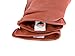 Dwellbee Men's Classic Leather Winter Gloves , XX-Large (French Morocco Leather, Brown)
