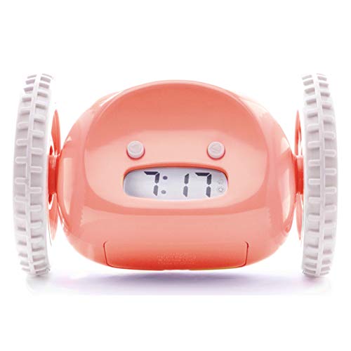 CLOCKY Alarm Clock on Wheels (Original) Extra Loud for Heavy Sleeper