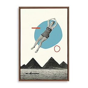 Framed Abstract Colorful Home Artwork for Living Room Bedroom