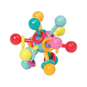 Manhattan Toy Atom Rattle & Teether Grasping Activity Baby Toy
