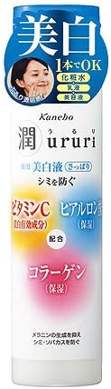 Kanebo Ururi Whitening Liquid Cream - Dray Skin Type - 200ml