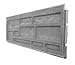 NextStone Polyurethane Faux Stone Siding Panel- Random Rock- Tri Gray 15.5 in. x 48 in. for Home Improvements/DIY Friendly (4-Pack)