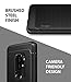 Ringke Onyx Compatible with Galaxy S9 Plus Case, Tough Rugged Durable Shockproof TPU Grip Phone Back Cover - Black