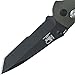 Benchmade - Mini Griptilian 557 Knife, Serrated Tanto, Coated Finish, Olive Handle