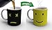 Airblasters Magic Morning Mug Coffee Tea Milk Hot Cold Heat Sensitive Color-changing Mug Cup