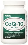 GNC Preventive Nutrition Coq-10 100mg 120 Capsules Q10