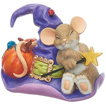 Roman Charming Tails Weihnachtsmaus - Handbemalte Harzfigur Zum Backen