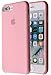 Soft Liquid Silicone iPhone 8 Plus Cover Case Inner Soft Microfiber Cloth Lining Cushion for Apple iPhone 7 Plus/iPhone 8 Plus (Light Pink)