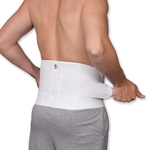 Core #6062 Dual Pull Criss Cross Elastic Lumbosacral Back Support Size Large