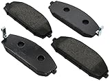 BOSCH Disc Brake Pads SET Front Axle Fits NISSAN