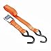 KEEPER Hampton PROD 1”x 10' Cam Buckle Tie-Down, 4 Pack - 300 lbs. Working Load Limit and 900 lbs. Break Strength