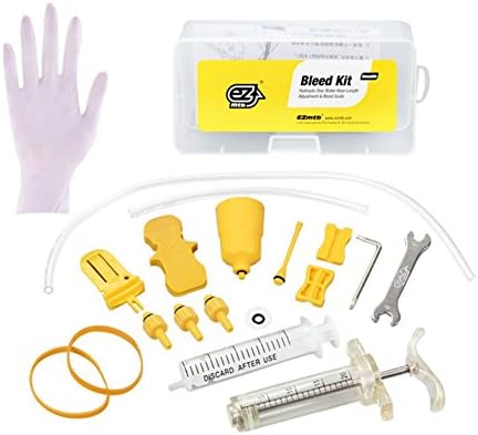 Respectren Bicycle Hydraulic Brake Bleed Kit for Shimano &amp; TEKTRO &amp; Magura MT Seires Brake System Use Mineral Oil Brake