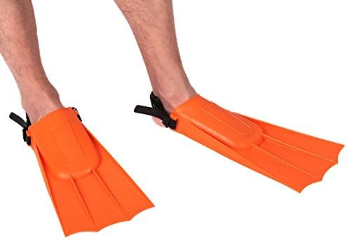LISRUI Swimming Fins Adjustable Soft Flippers Monofin for Underwater ABS Water Sports 1Pair