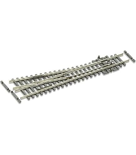 Amazon.com: Peco N Scale Code 55 Electrofrog #6 Double Crossover
