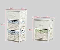 Buy Xinxin Xin Home Furniture Nightstand Solid Wood Rattan Storage Box Drawer Bedroom Lockers B2 Storage Cabinets Usa