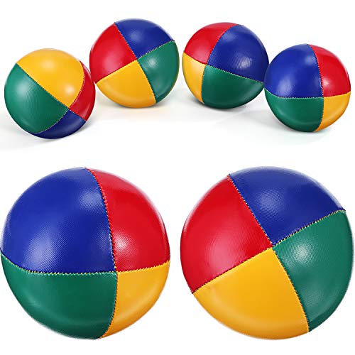Multicolor Durable Juggle Balls for Boys Girls Adults Soft Easy Juggle