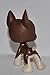 Great Dane #817 (Brown, Blue Eyes) - Littlest Pet Shop (Retired) Collector Toy - LPS Collectible Replacement Single Figure - Loose (OOP Out of Package & Print)