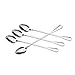 Long-handled ice tea spoon, cocktail stir spoons, stainless steel coffee spoons, ice cream scoop Set of 8