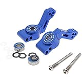 RC Alloy Rear Stub Axle Carriers for Traxxas 1/10 2WD Slash, Stampede, Rustler, Bandit-Replaces Part 3752(Pair)