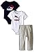PUMA Baby Boys' 3-Piece Bodysuit and Pant Set