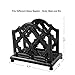 Vintage Metal Napkin Holder Cast Iron Napkin Holder Organizer for Kitchen Restaurant Home Decor, Black