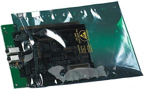 Bauxko 7" x 15" Reclosable Static Shielding Bags, Case of 100 (xSTC322-Case)