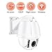 1080P Full HD Outdoor WiFi Security Camera, Outdoor PTZ IP Camera, 4X Optical Zoom, Auto Focus, IP66 Weatherproof, 196ft Night Vision, External Card Slot up to 128GB Micro SD Card, S2A, US, White…
