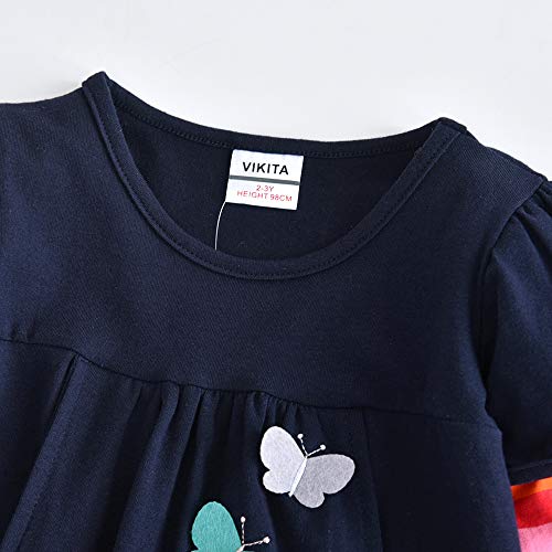 5 VIKITA+Winter+Toddler+Clothes+Dresses