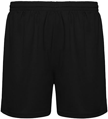 Boys' Sport Shorts Light Weight Adjustable Draw Cord - NO Mesh Liner NO Pockets - Black Size: 12