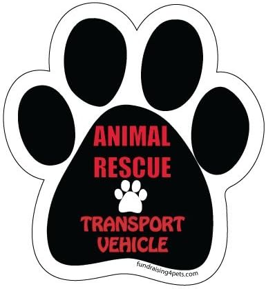 Animal rescue car magnets decals Clearance