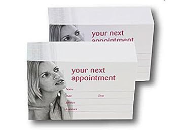 Cards Card Stock 100 Hair Hairdressing Salon Mobile Stylist