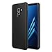 Samsung Galaxy A8 Plus 2018 Case, EasyAcc Thin Fit Slim Soft TPU Protective Cover with Matte Finish Back Protective Case for Samsung Galaxy A8 Plus 2018 Case - Black