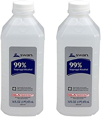 Isopropyl Alcohol Solution 99%, 16 Ounce (2Pack)