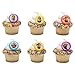 Despicable Me Minions Evolution Cupcake Rings - 24 pc