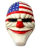 Gmasking Resin Payday 2 Dallas Mask Replica+Gmask Helmet Keychain