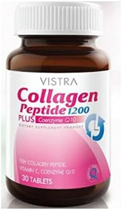 Vistra Collagen Peptide 1200 Plus Co-q10 (30 Capsules.) high-quality ( Hot Items )