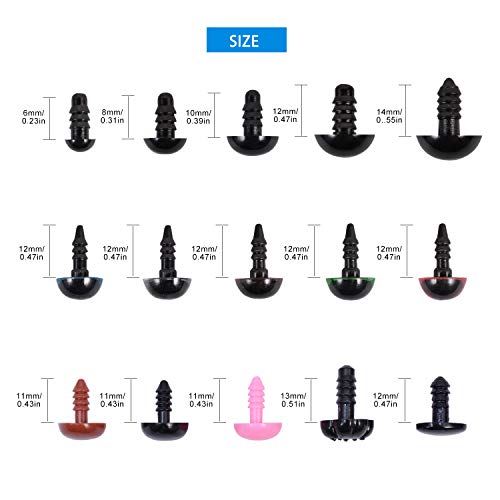 1 Plastic+Washers+Amigurumi+Crochet+Assorted