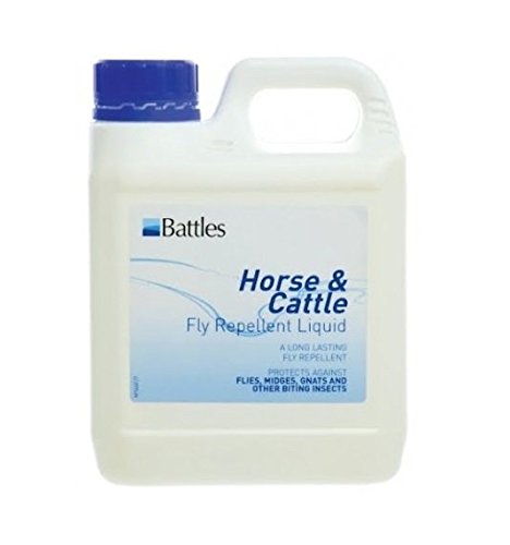 William Hunter Equestrian Battles horse & cattle fly repellent liquid - 1 litre