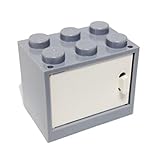 Lego Parts: Container, Cupboard 2 x 3 x 2 With Door (LBGray)
