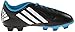 adidas Performance Conquisto Firm-Ground J Soccer Cleat ,Black/White/Solar Blue,4.5 M US Big Kid