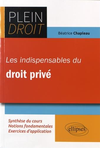 Les  indispensables du droit privé