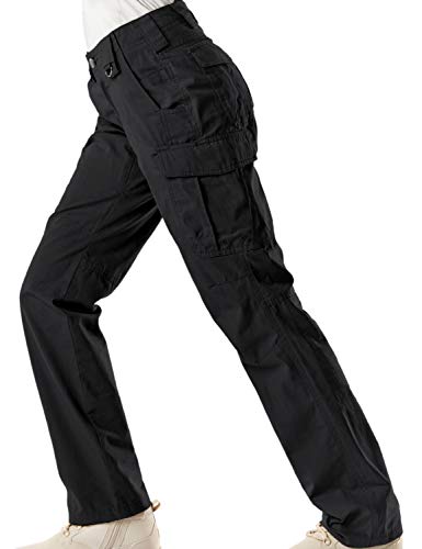image for CQR CQ-WFP510-BLK_4/Long Women's Flex Stretch Tactical Long Pants Ligh