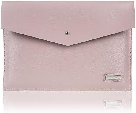 CanvasArtisan 13-13.3 Inch Tablet Sleeve,Macbook Air ,MacBook Pro Retina 2012-2015 , 12.9 Inch iPad Pro ,Notebook Computer , PU Leather Protective Case Cover, Pink