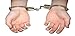 Gingerscoolstuff Metal Handcuffs with Keys. Party Favors for Police Swat Play - Set of Two