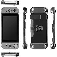 OMLEE crystal protector for Nintendo Switch with Screen Protector for Nintendo Switch