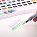 Dainayw Watercolor Paint Set, Professional 48 Assorted Watercolors, Perfect Watercolor Pan Set, Travel Watercolor Kit Includes 2 Water Brushes, 2 Sponges & A Mixing Palette