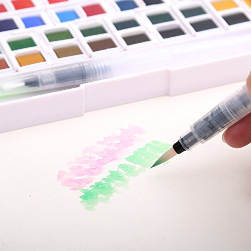 Dainayw Watercolor Paint Set, Professional 48 Assorted Watercolors