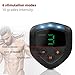 rooftree-Abs-Stimulator-Portable-EMS-Abdominal Training Device for Muscles Ab Trainer Fitness Equipment for Man and Women at Home, Office,Workouts Muscle Toner Fitness for Abdominal/Arm/Leg