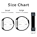 POY for Fitbit Alta Bands and for Fitbit Alta HR Bands, Small Large Replacement Wristband Sport Bands for Fitbit Alta HR and Fitbit Alta